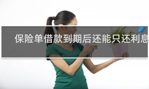 保险单借款到期后还能只还利息么