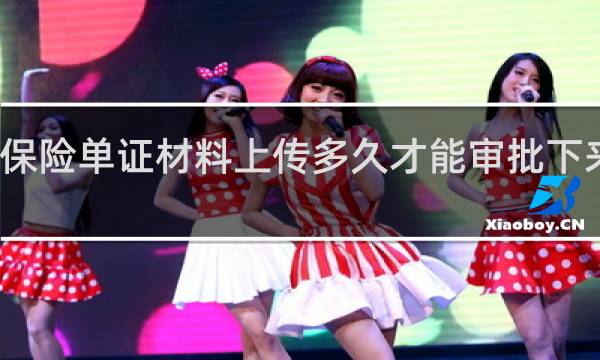 保险单证材料上传多久才能审批下来赔款
