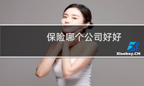 保险哪个公司好好