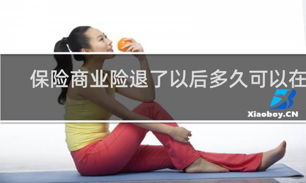 保险商业险退了以后多久可以在上