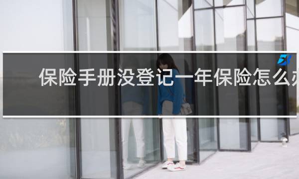 保险手册没登记一年保险怎么办