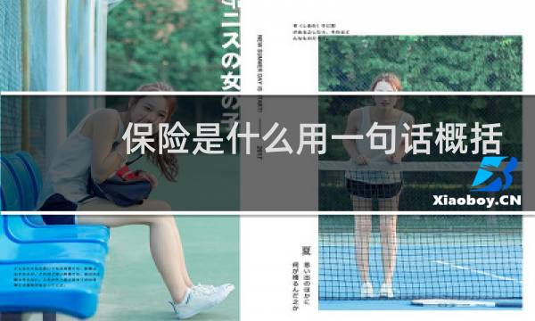 保险是什么用一句话概括