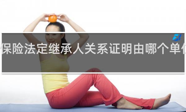 保险法定继承人关系证明由哪个单位出具