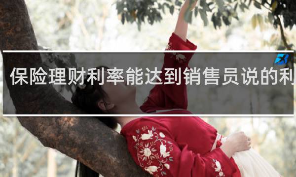 保险理财利率能达到销售员说的利率吗