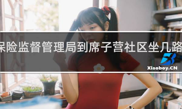 保险监督管理局到席子营社区坐几路公交车