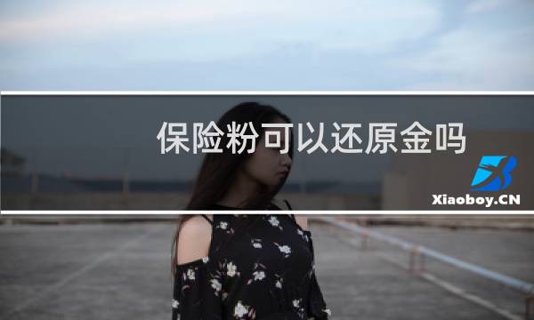 保险粉可以还原金吗