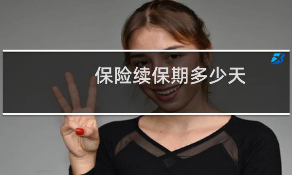 保险续保期多少天