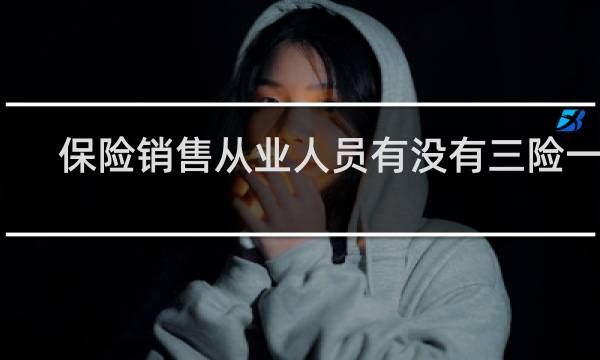 保险销售从业人员有没有三险一金