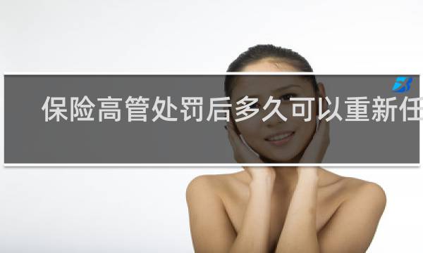 保险高管处罚后多久可以重新任职