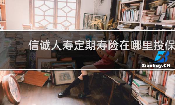 信诚人寿定期寿险在哪里投保