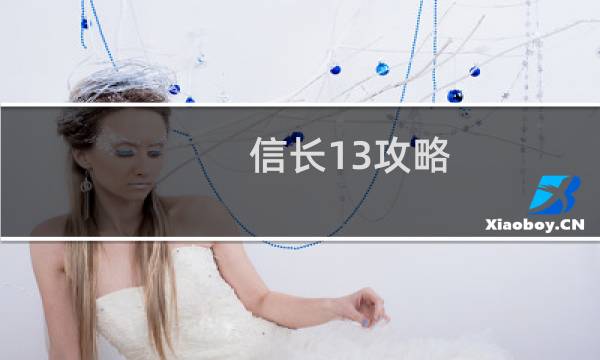 信长13攻略