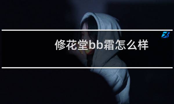 修花堂bb霜怎么样