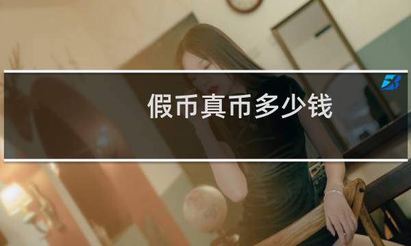 假币真币多少钱