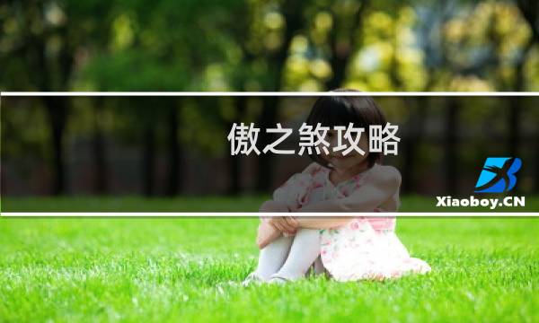 傲之煞攻略