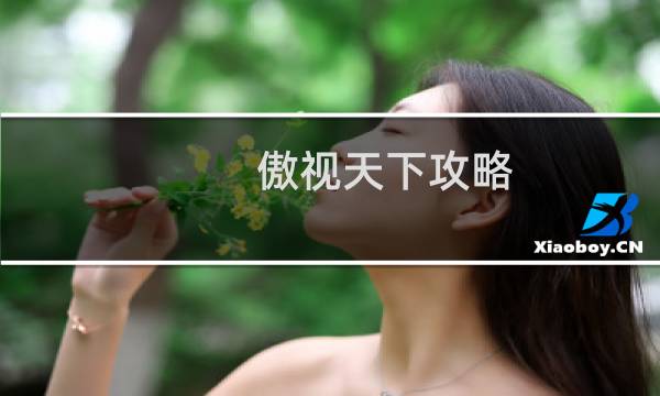 傲视天下攻略