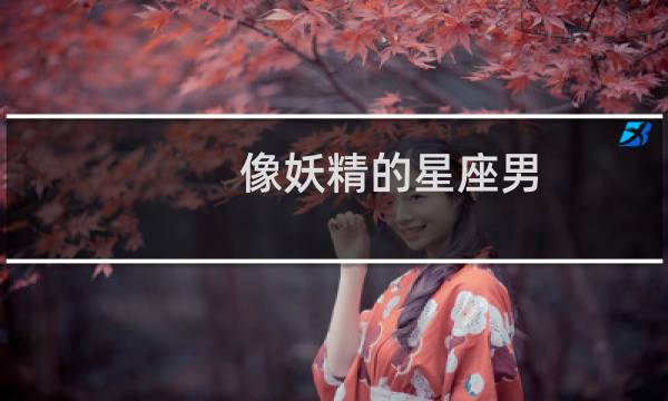 像妖精的星座男