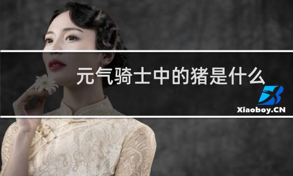 元气骑士中的猪是什么