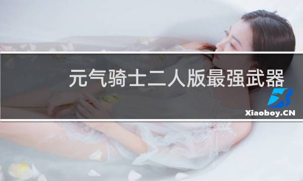 元气骑士二人版最强武器