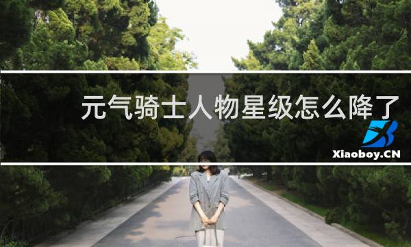 元气骑士人物星级怎么降了