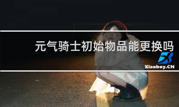 元气骑士初始物品能更换吗