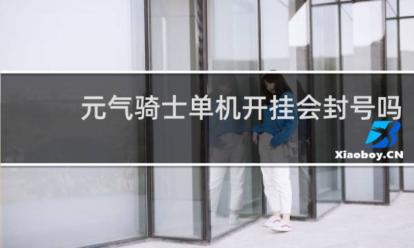 元气骑士单机开挂会封号吗
