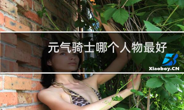 元气骑士哪个人物最好