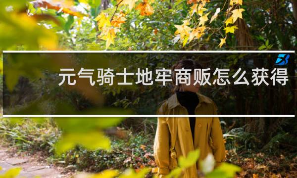 元气骑士地牢商贩怎么获得