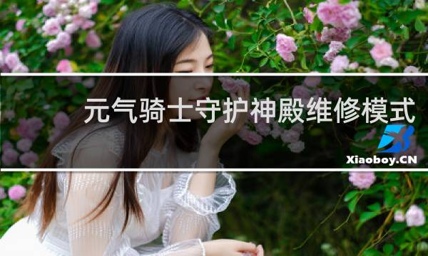 元气骑士守护神殿维修模式