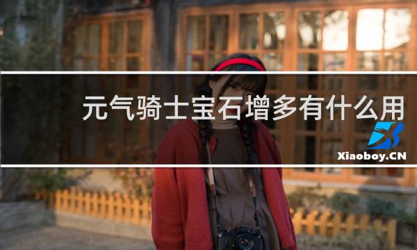 元气骑士宝石增多有什么用