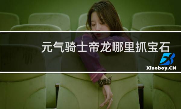 元气骑士帝龙哪里抓宝石