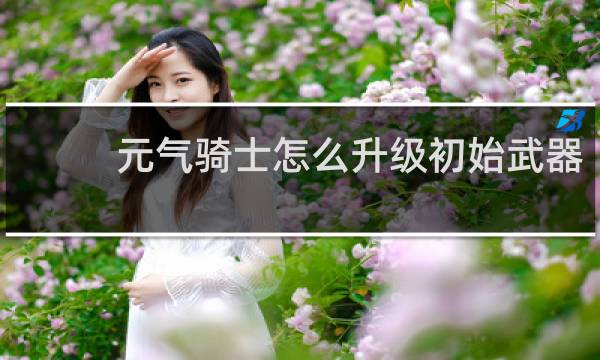 元气骑士怎么升级初始武器