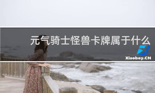 元气骑士怪兽卡牌属于什么