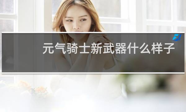 元气骑士新武器什么样子