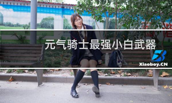 元气骑士最强小白武器