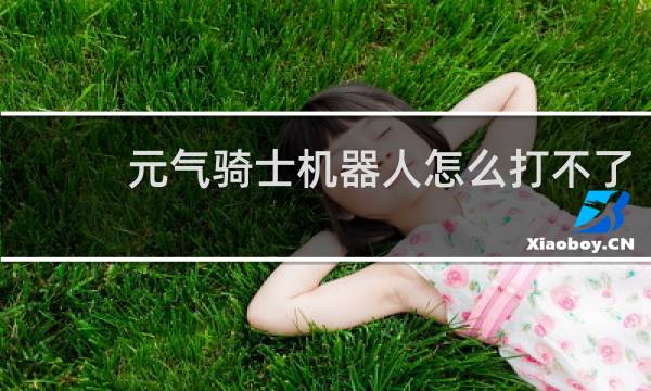 元气骑士机器人怎么打不了