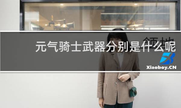 元气骑士武器分别是什么呢