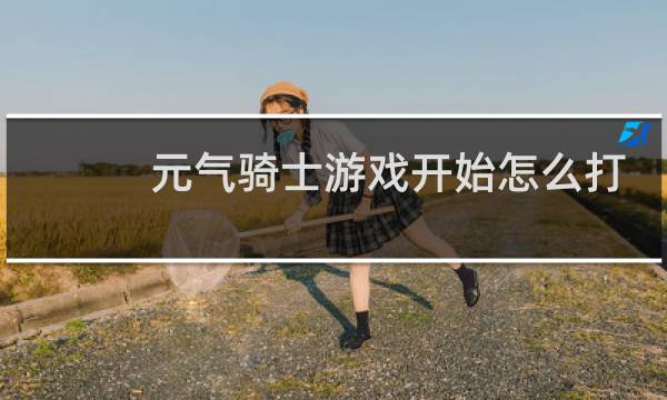 元气骑士游戏开始怎么打
