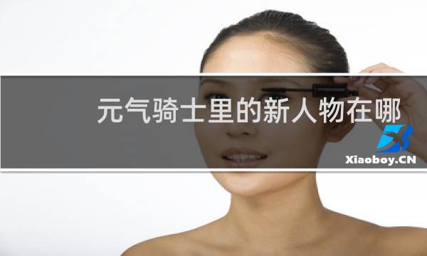 元气骑士里的新人物在哪