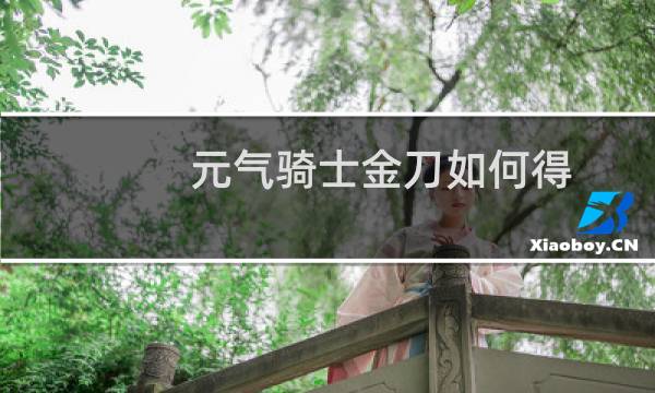 元气骑士金刀如何得