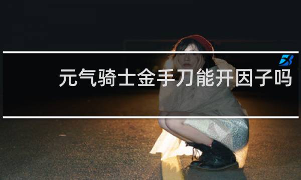 元气骑士金手刀能开因子吗