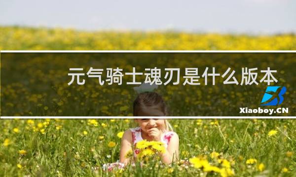 元气骑士魂刃是什么版本