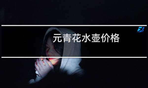 元青花水壶价格