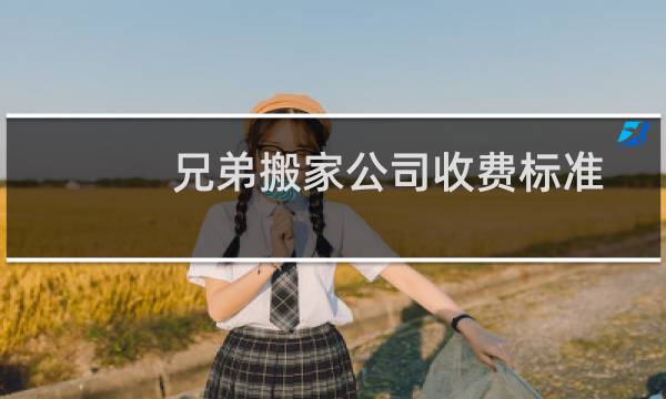 兄弟搬家公司收费标准