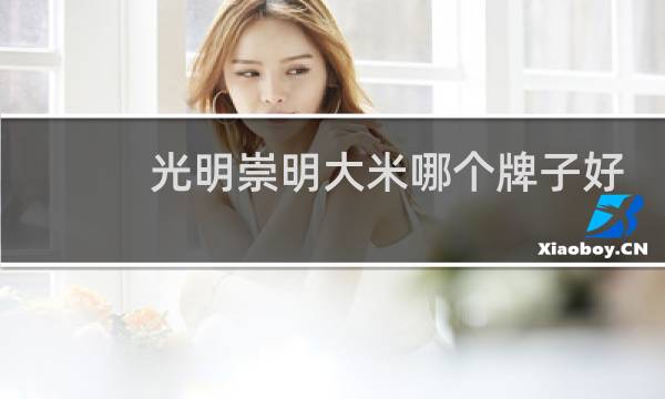 光明崇明大米哪个牌子好