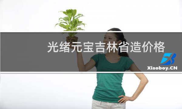 光绪元宝吉林省造价格