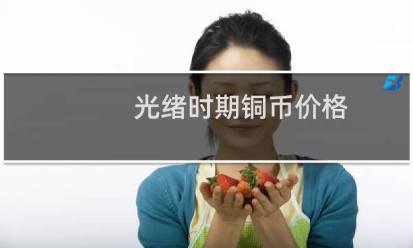 光绪时期铜币价格