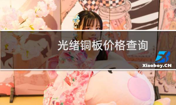 光绪铜板价格查询