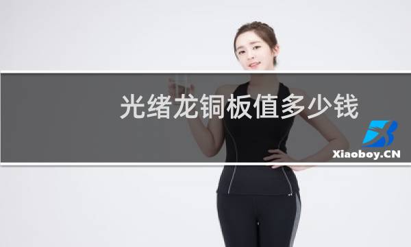光绪龙铜板值多少钱