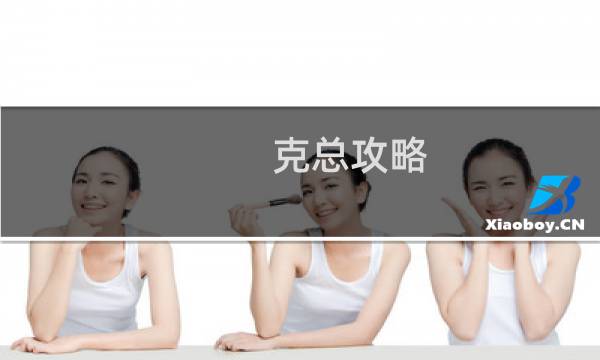 克总攻略