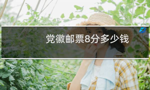 党徽邮票8分多少钱
